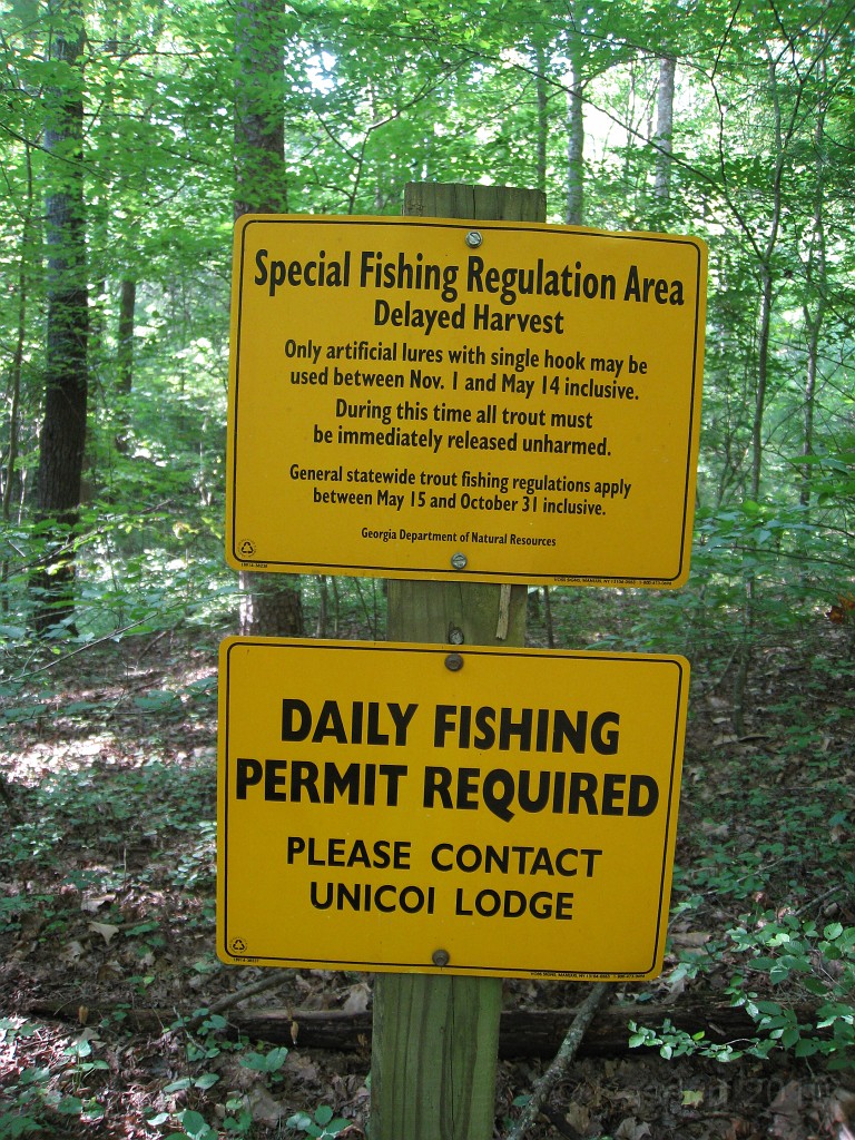 Helen to Unicoi 2010 0190.jpg - The trail from Helen Georgia to the lodge at Unicoi State Park makes a fun six mile run. July 2010 and 90 degrees makes it a little bit more of a workout.